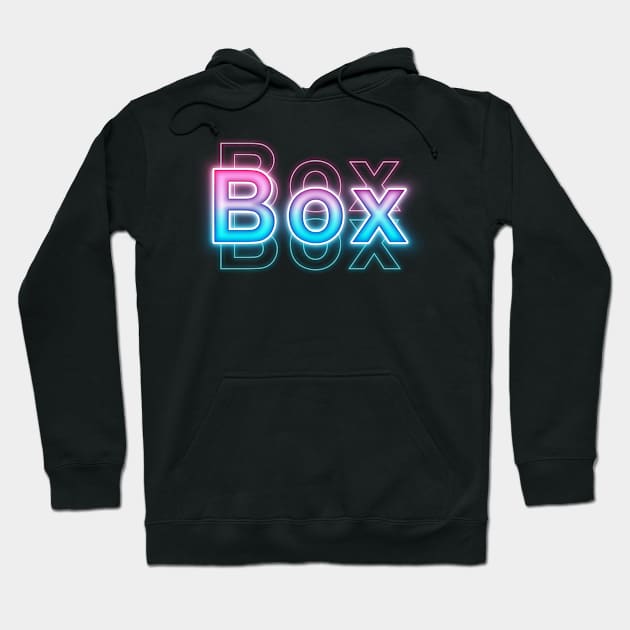 box Hoodie by Sanzida Design